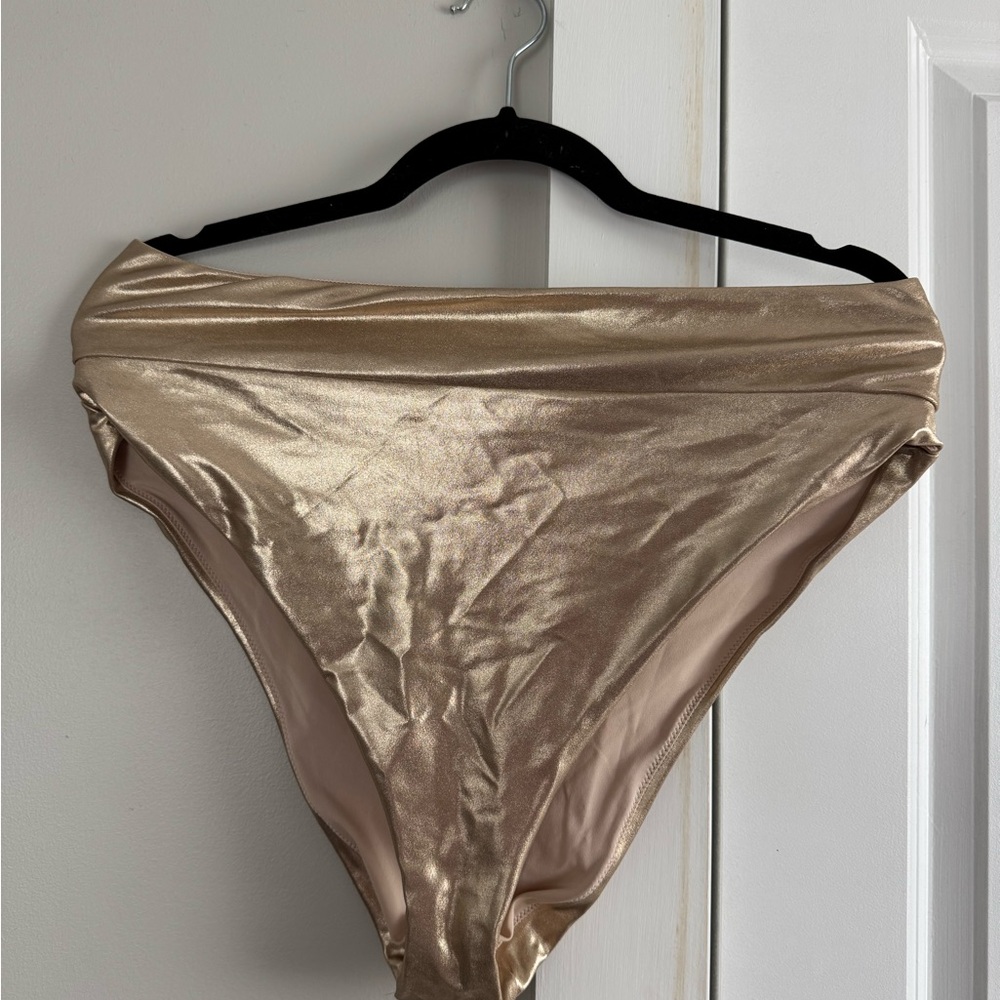 Aerie Gold Bikini Bottom